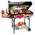 Import Outdoor Garden Iron Barbecue Grill Portable Charcoal bbq Grills Smoker With Wheels  Charcoal Grill from China