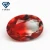 Import Oval tourmaline synthetic K9 crystal glass naked gemstone jewerly inlay multicolor interphase mixed color joint technology from China