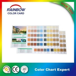 Paper Printing Wall Paint Color Card Book