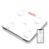 Personal electronic digital bathroom body fat measuring healthcare body weighing health perception scale