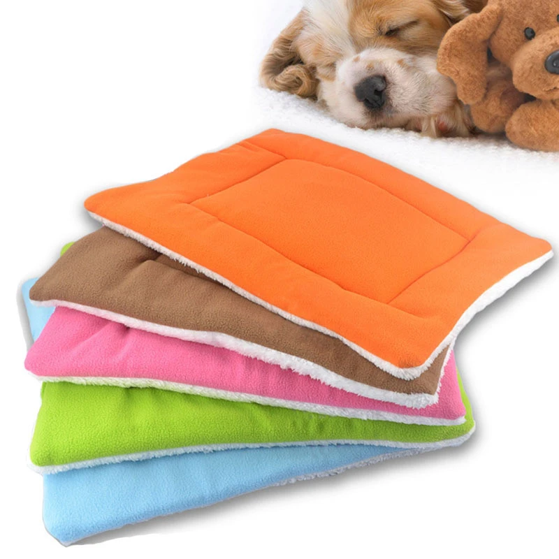 Pet mat doghouse candy color four season lambswool pet blanket indoor cushion pet supplies air conditioning mat