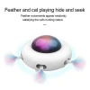 Pet Toy USB Charging Intelligent UFO Turntable Puppy Cat Dog Electric Chasing Toy Interactive Feather Automatic Swing Toys New