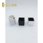 PETG Quadrangular bottle-quadrangular cap-inner plug plastic body lotion bottle