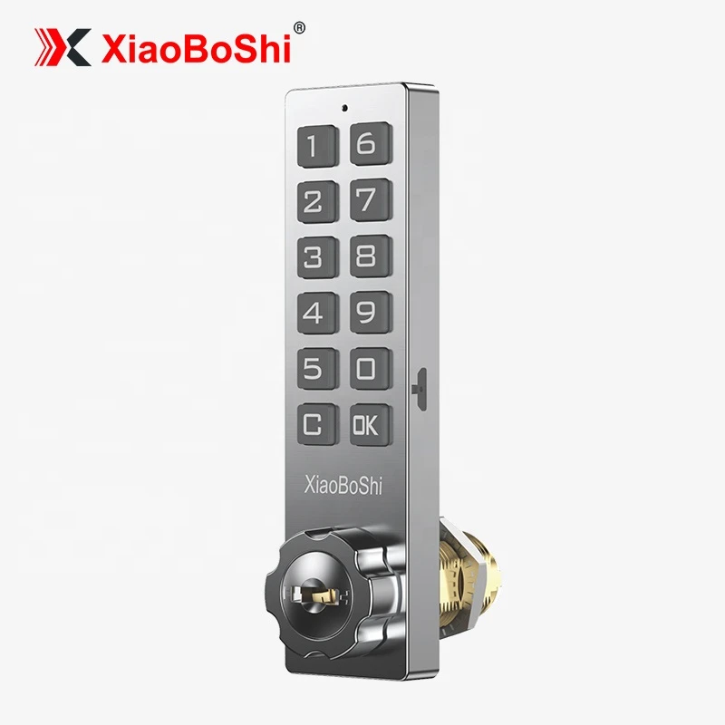 Pin code digital keypad electronic cabinet locker lock
