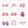 pink girl hair accessories korean accessory