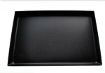 Plastic animal cage tray ABS laminated with PVC wood grain Plastic pet cage Tray with high quality