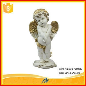 Polyresin cupid statue resin character religious statues for sale