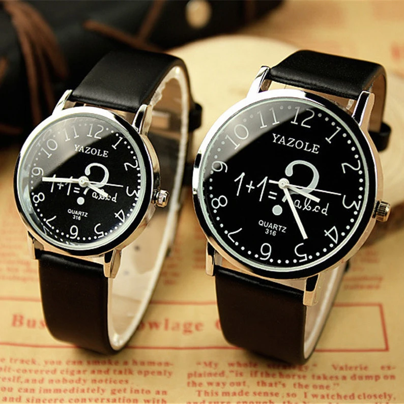 Popular Hot YAZOLE 316 Watch students fashion creative couples Cute watch male and female middle school students quartz watch