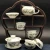 Import Porcelain Tea Set Ceramics Coffee Set 10Pcs For Home Hotel Restaurant from China