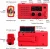 Import Portability hand crank emergency radio LED Electric Hand Torch Solaire Powered AM/FM Radio from China