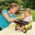 Portable Baby Booster Seat Folding Baby Chair with Tray and Carrying Bag mini baby chair for Indoor or Outdoor Feeding Time