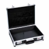 Portable Custom Aluminum Brief Case/ Notebook Lock Attach Case with customized size and pocket