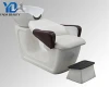Portable modern lay down massage shampoo bed small size fiber base hair washing chair shampoo chair C1001for beauty salon