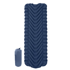Portable Outdoor Camping Hiking Single Thicken Moisture-proof Inflatable Sleeping Mattress Mat Pad bed bag