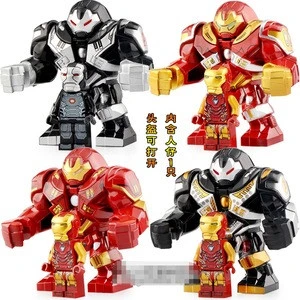 PRCK Super Hero hulkbusters alliance steel man MK Iron Compatible Blocks Toys
