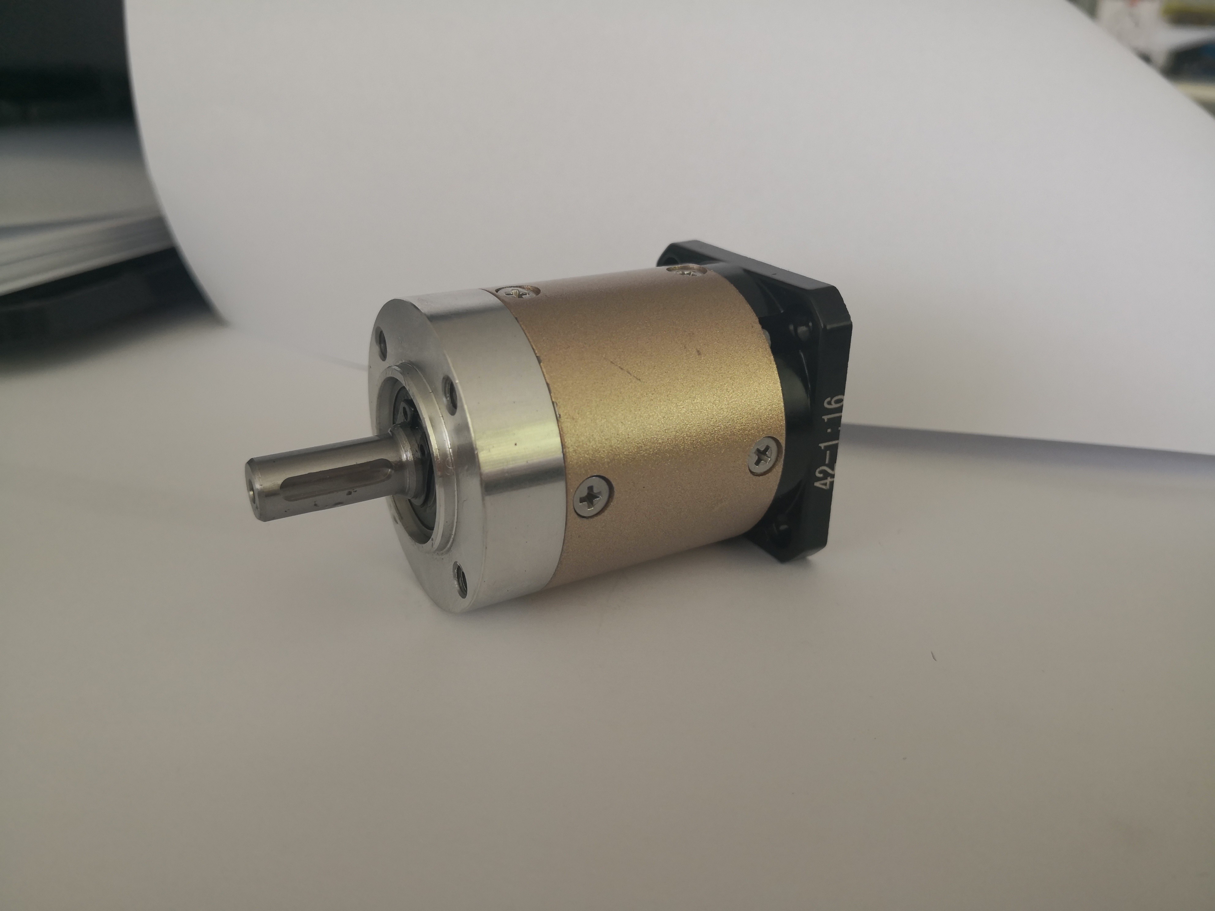Precise Two Stage Gear Ratio 50:1 Nema 17 Brushless Motor Geared Speed Reducer Planetary Gearbox