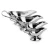 Import premium oz 8 oz 10 oz wholesale metal gravy boat with handle and sauce boat stainless steel gravy boat from China