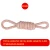 Import Primary Natural Hemp Interactive Chew Tug Dog Rope Toy Set Hemp Dog Toy Pack from China