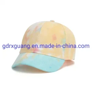 Printed Logo 6 Panel Curved Brim Structured Fashion Sports Baseball Cap