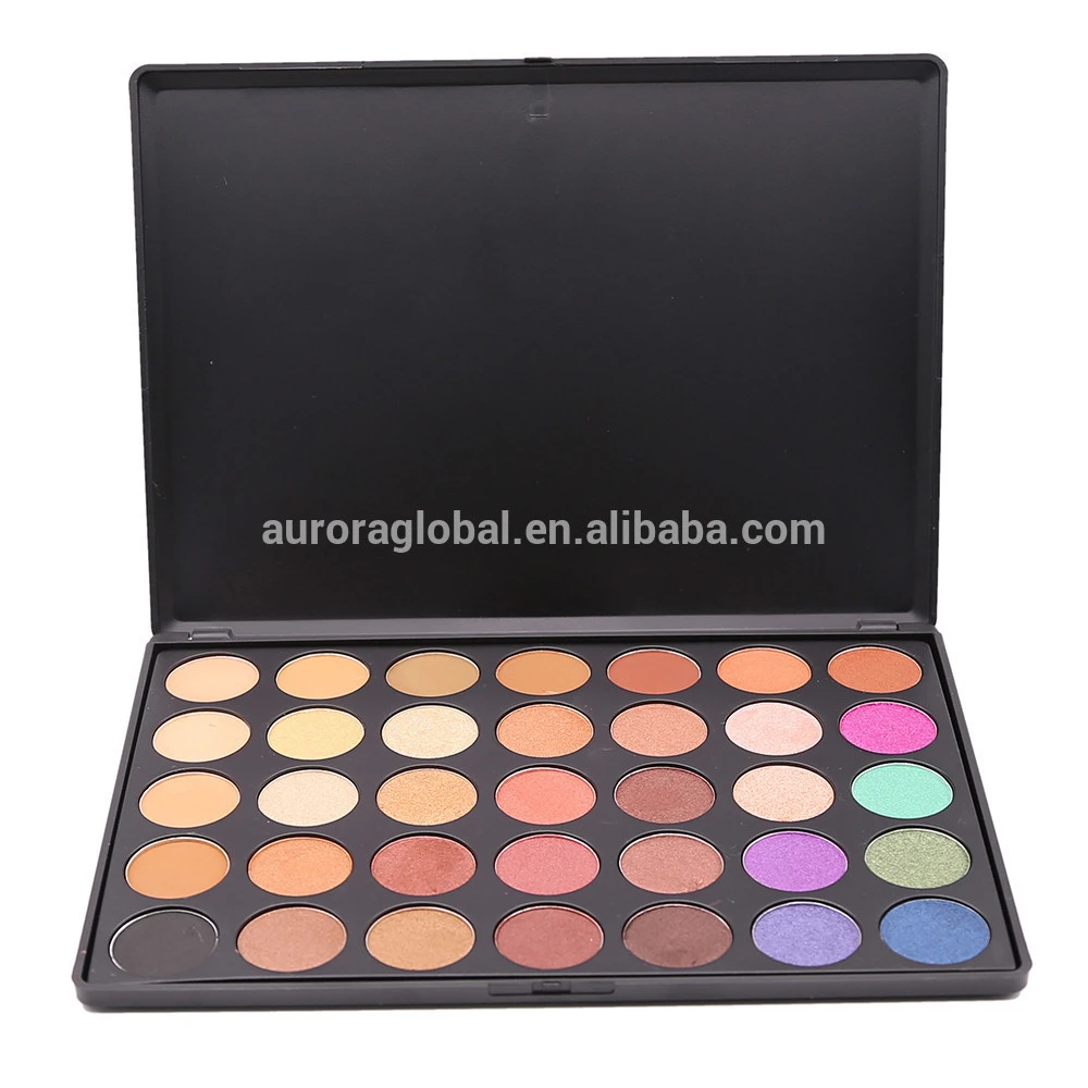 private label makeup water proof 35 color eyeshadow palette