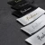 Import Private  woven shirt label  cloth tag printed label for clothing or shoes from China