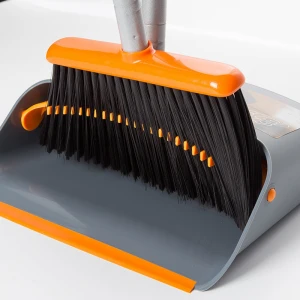 Professional Manufacture Household Cleaning Tools Floor Dustpan and Broom Set Rubber Broom