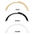 Import Professional OEM microblading eyebrow stencils sticker eyebrow ruler tattoo eyebrow ruler from China