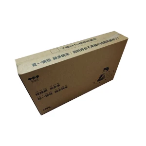 Professional printed logo standard carton box corrugated packaging custom carton