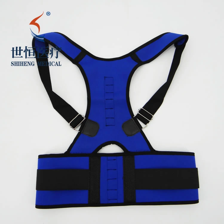 Professional Shoulder Belt Posture Corrector Sports Brace Lumbar Back Support with CE certificate