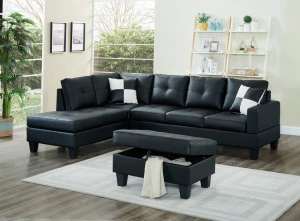 promation Design furniture  6 seater corner sofa set couches lounge  corner chaise lounge