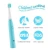 Import Promotion Oral Hygiene Children tooth brushing kit Christmas gift kids Blue bristles toothbrush electric cleaning brush from China