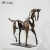 Import promotional 3d horse metal crafts table standing handmade bronze animal sculpture from China