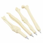 Promotional creative novelty design plastic medical bone shape ball pen