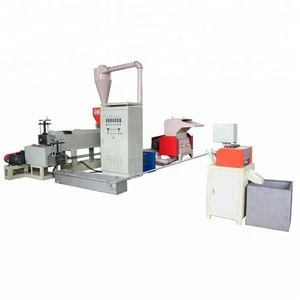 PS Foam Plastic Granules Making Machine Waste Recycling Granulating Production Line