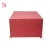 Import Pu Leather customized red color for household Square Storage Basket from China