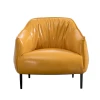 PU leather single sofa one seat sofa manufacturer setting