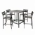 Import Pub Bar Table And Chair Plastic Wood Furniture Bistro Set Bar Table from China