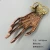 Import Pure Copper Vampire Hand 3D Belt Buckle Head Gothic Creative Hand Belt Buckle from China