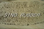 Pure latex recycled rubber