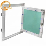 Push Lock Plasterboard Inlay Light Aluminum Drywall Access Panel