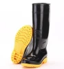 PVC high cut waterproof rain boots