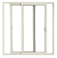 pvc interior sliding tempered glass door design