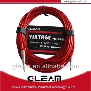 PVC transparent guitar instrument cable