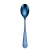 Import Pvd dinnerware sets names of kitchen utensils children stainless steel table cutlery spoon fork flatware set blue from China