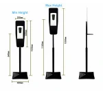 Quality public portable sensor Automatic Touchless handsanitizer dispenser station