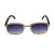 Import Queena Top Quality Luxury Metal Diamond Sunglasses Women Brand Designer Square Sun Glasses For Female Men Clear Eyewear UV400 from China