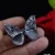 Import Rakol FSEP2552 Elegant zircon brass rhodium plated butterfly brooch for girls from China