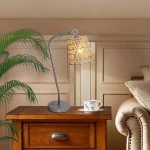 rattan table lamp