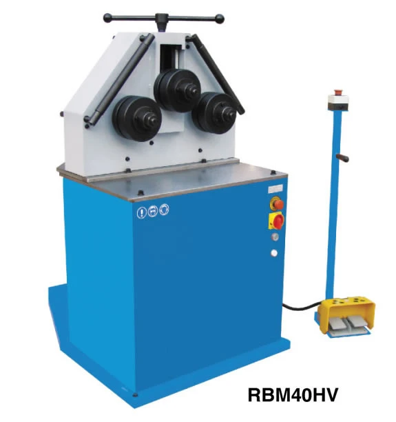 RBM40HV / RBM50 Electric Profile Round Bending Machine / Pipe Bar Bender