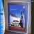 Import real estate agent used indoor window display A3 led pocket crystal light box from China